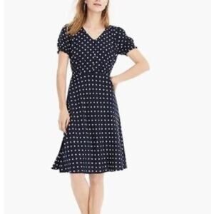 NWT J.Crew Navy Blue Dress Size 4